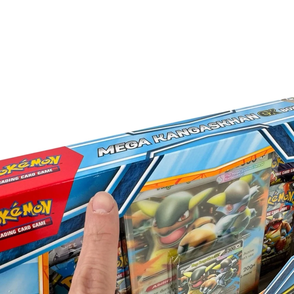 Pokemon Mega Kangaskhan EX Box - Blue Yellow Black